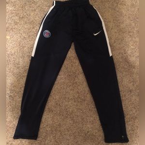 Nike Paris Saint Germain Navy Blue Sweatpants size XL